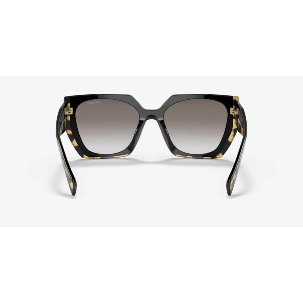 NEW PRADA women's pr 15ws 3890a7 sunglasses in black/medium tortoise - Picture 5 of 5